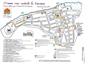 Association pour la Sauvegarde de la Bastide de Domme et de ses Remparts,  DOMME ASBDR dordogne périgord  association pour la sauvegarde de la bastide de Domme et de ses remparts chateau du roy